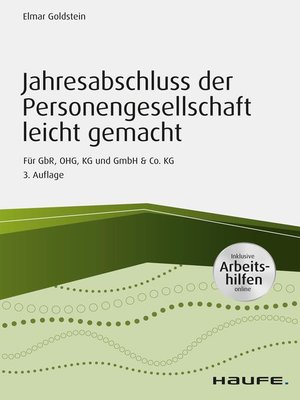 cover image of Jahresabschluss der Personengesellschaft leicht gemacht--inkl. Arbeitshilfen online